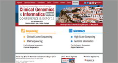 Desktop Screenshot of clinicalgenomicsinformatics.com